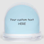 GLOBE DE NEIGE DE LA DACHSHUND ANIMÉE (Arrière)