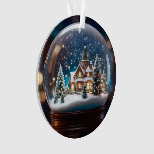 Globe de neige de Noël (devant)