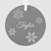 Globe de neige de Noël | Personne en traîneau à ne (dos)