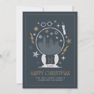 Globe de neige HOGWARTS™   Bonne invitation à Noël