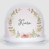 globe de neige personnalisé (Avant)