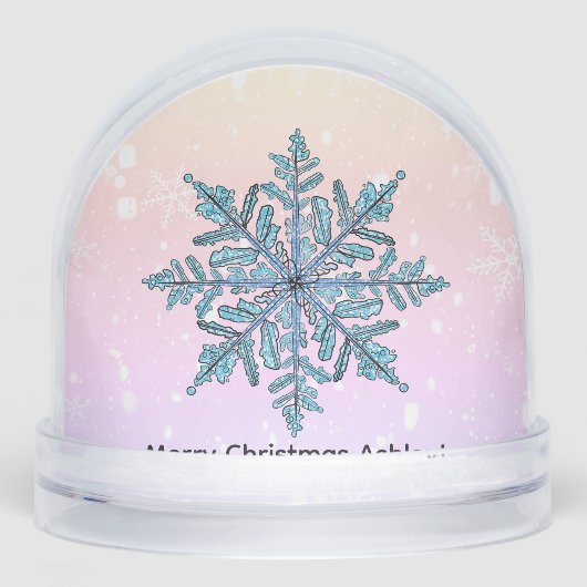 Globe de neige personnalisé (Avant)