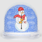 Globe des neiges Clarinet Snowman (Arrière)