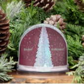 Globe des neiges de l'arbre de Noël