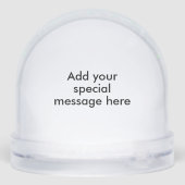 Globe des neiges de Noël (Arrière)