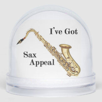 Globe des neiges de Saxophone