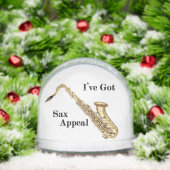 Globe des neiges de Saxophone (Noël)