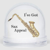 Globe des neiges de Saxophone (Arrière)