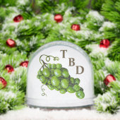 Globe des neiges des raisins (Noël)