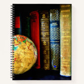Globe et livres vintages (Devant)