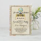 GLOBE Invitation de la partie de graduation d'aven (Debout devant)