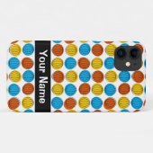 Globe iPhone 'Nom' iPhone 11 à peine coque (Dos (Horizontal))