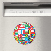 globe of flags aimant (In Situ (Lave-vaisselle))