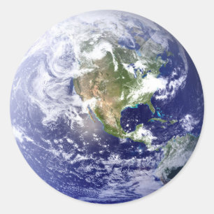 Globe - Sticker circulaire