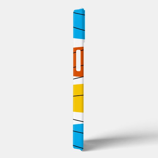 Globe Stripe iPad à peine là coque (Verso / Droite)