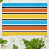 Globe Stripe Serviette de cuisine classique (Plié)