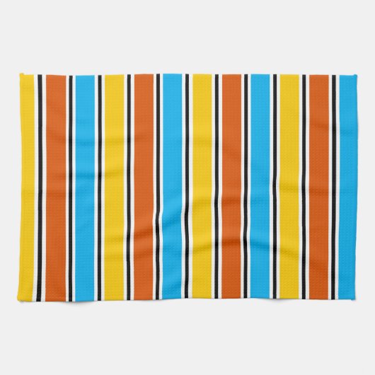 Globe Stripe Serviette de cuisine classique (Horizontal)