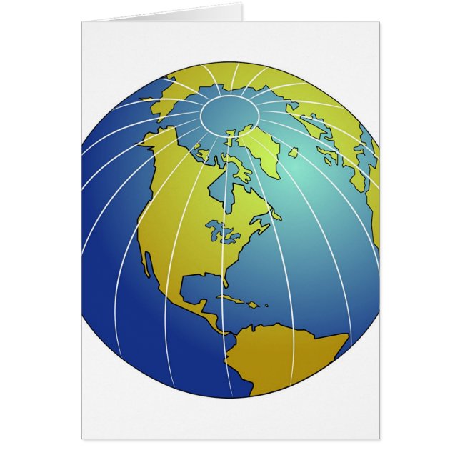 Globe terrestre (Devant)