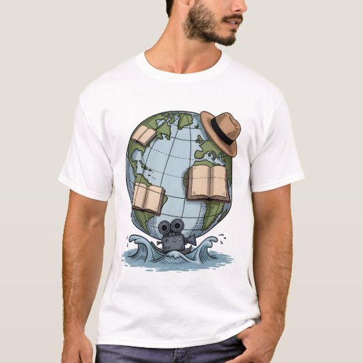 Globe Trotter Tale T-shirt (Voorkant)