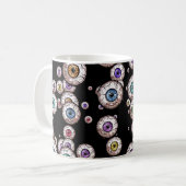 Globes oculaires dispersés déplaisants - tasse (Devant gauche)