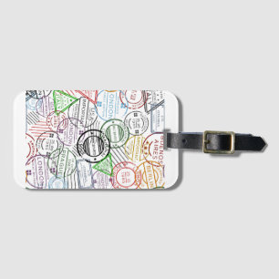 Globetrotter - Over de hele wereld rond het Label  Bagagelabel