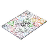 Globetrotter Travel Stamped Journal (Côté gauche)