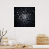 Globular Cluster M72 Stars Space Poster (Keuken)