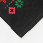 Glockin' Around The Christmas Tree Gun Owner Ugly Fleece Deken (Hoek)