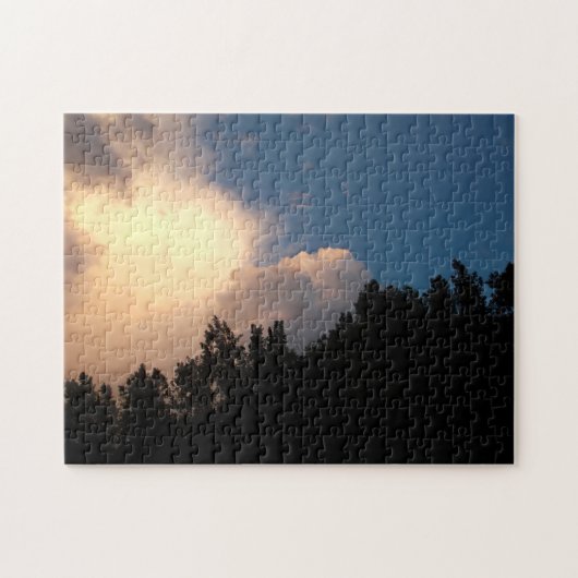 Gloed Clouds Legpuzzel (Horizontaal)