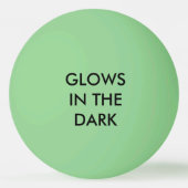 Gloed - Glow-in-the-Dark "Green" Ping-Pong Ball (Voorkant)