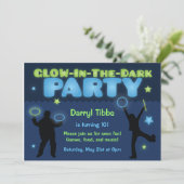 Gloed in de donkere partij kaart (Staand voorkant)