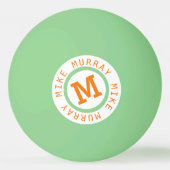 Gloed in de donkere ping pong bal pingpongballen (Voorkant)