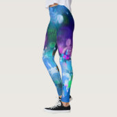 Gloed in het donker Abstract Leggings (Links)