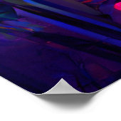 "Gloed in het donkere #1" poster (Hoek)