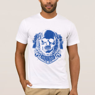 Gloed in het donkere skelet t-shirt