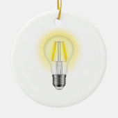 Gloed Lamp Keramisch Ornament (Voorkant)