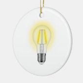 Gloed Lamp Keramisch Ornament (Links)