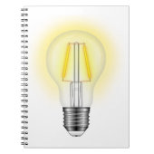 Gloed Lamp Notitieboek (Voorkant)