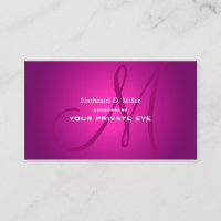 Gloed Magenta Monogram