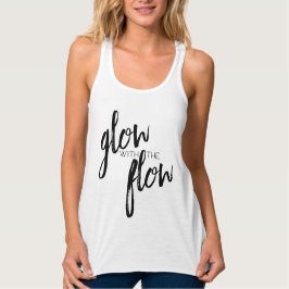 gloed met de stroomtank tanktop