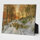 Gloed met tint van avonduren fotoplaat (Zijkant)