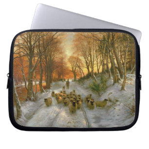 Gloed met tint van avonduren laptop sleeve
