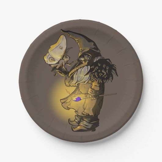 gloed papieren bordje (Voorkant)