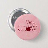 Gloed Ronde Button 5,7 Cm (Voorkant /achterkant)