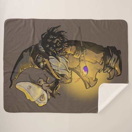 gloed sherpa deken (Voorkant (horizontaal))