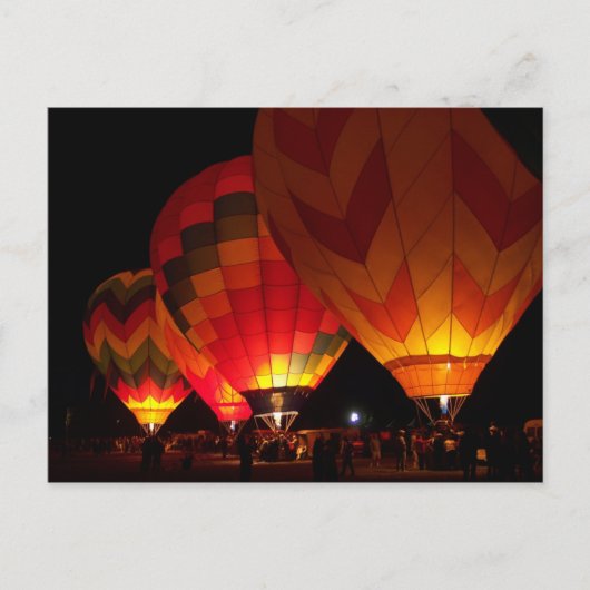 Gloed Show Briefkaart (Voorkant)