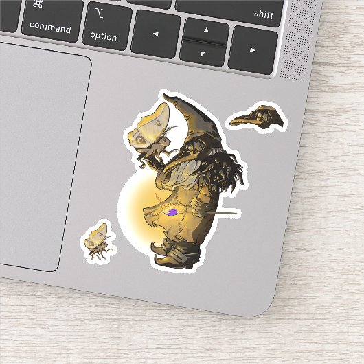 gloed sticker (Detail)