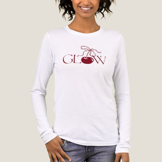 Gloed Tri-Blend Shirt (Voorkant volledig)