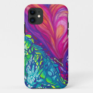 Gloedkleurige telefooncel iPhone 11 hoesje