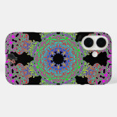 Gloei-spectra-glyfeem Case-Mate iPhone Case (Achterkant (horizontaal))